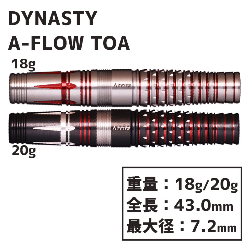 ダイナスティ エーフロー トア DYNASTY A-FLOW TOA 近藤 静加 ダーツ