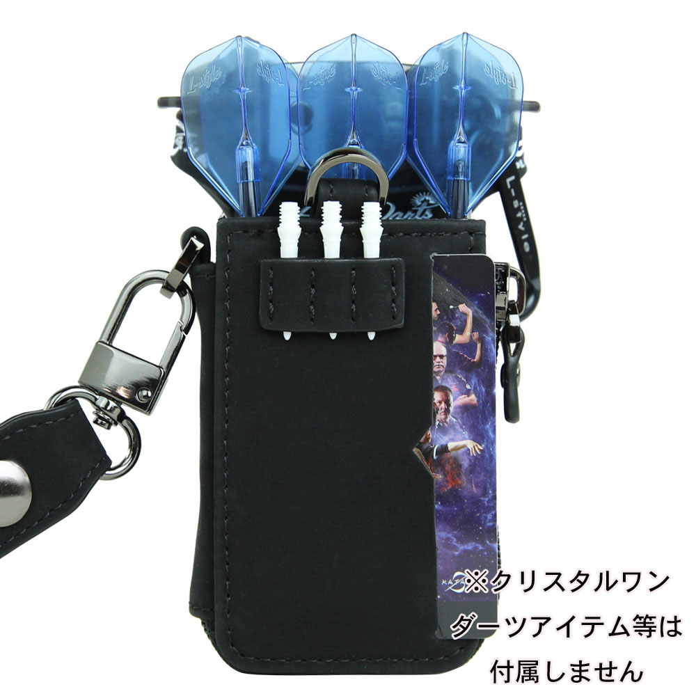 本革 高級 レザー 手縫い ダーツケース かがり縫い コンチョ