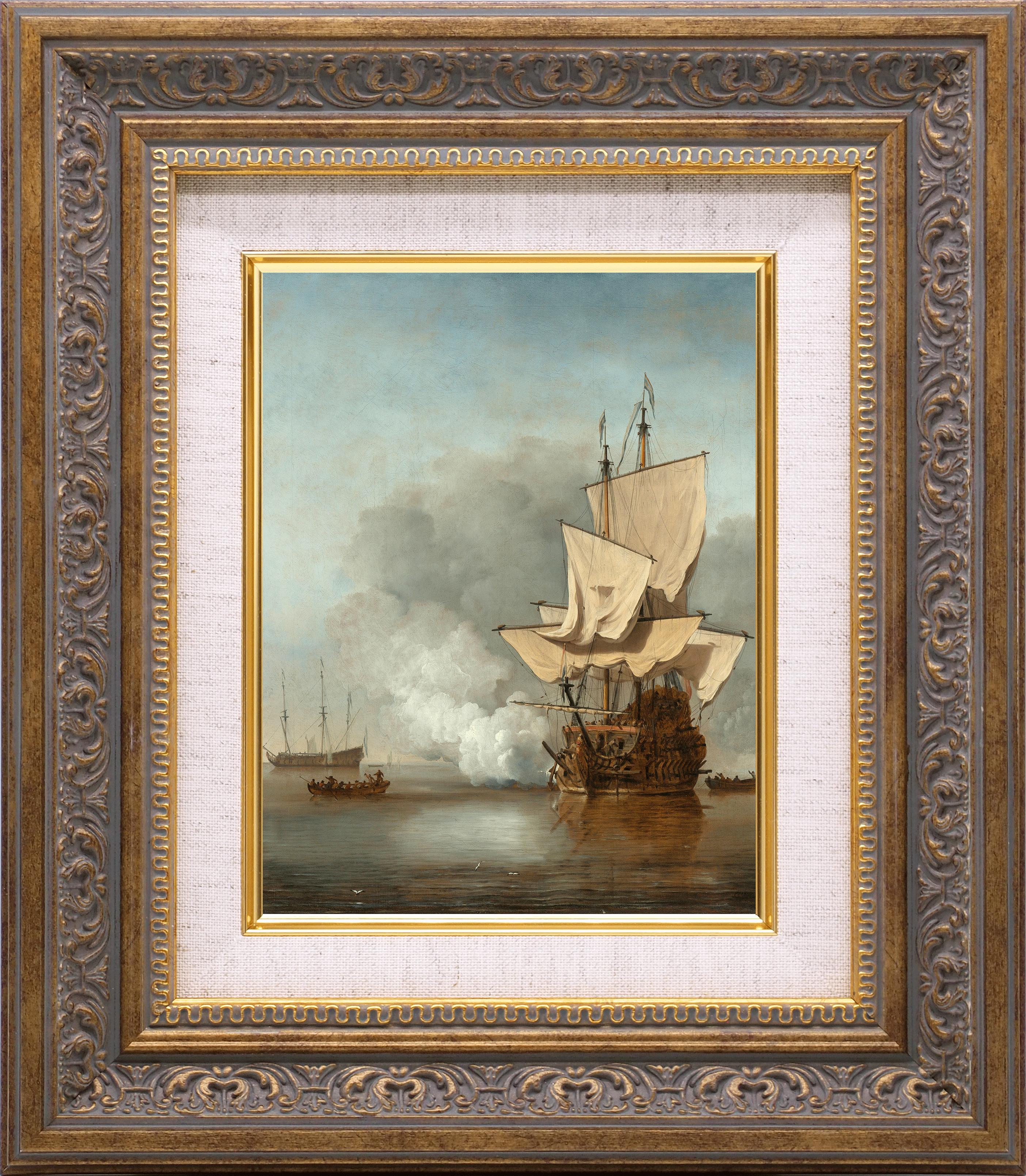 クリムト 『キス』 ハンドメイドフレーム 大額 - 額縁専門店ないとう