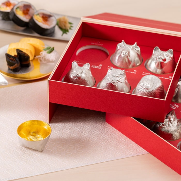 塩笥形 盃 ぐい呑み 酒器 No.2 古道具 アンティーク 古童 - 朝鮮 刷毛