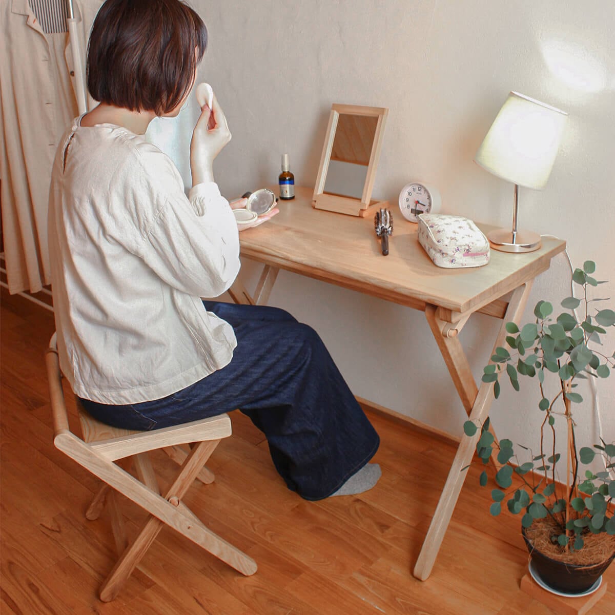 折りたたみデスク｜オークヴィレッジオンラインショップ