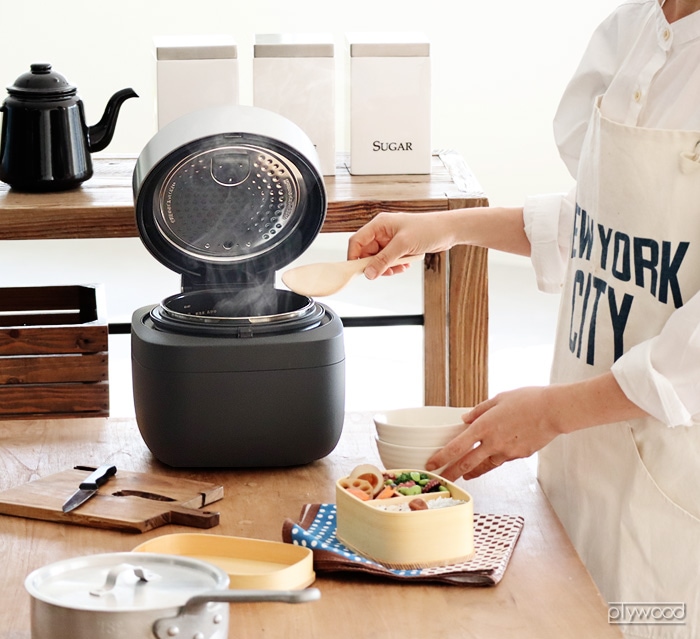 バルミューダ ザ・ゴハン 炊飯器 K08A-BK The Gohan(ブラック)の通販