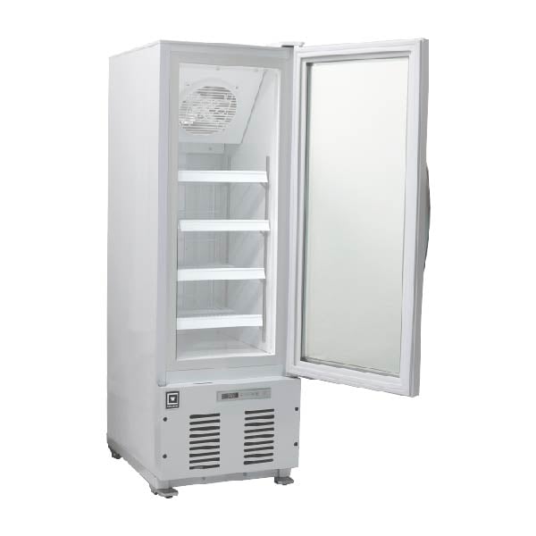レマコム 前開き小型冷凍ショーケース 33L RIS-33TB ブラック - 業務用
