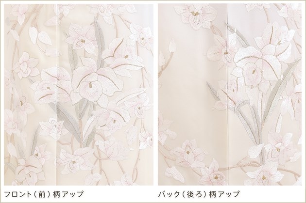 手刺繍の高級訪問着レンタル、尾我佐染繍で七五三や卒業式・入学式の