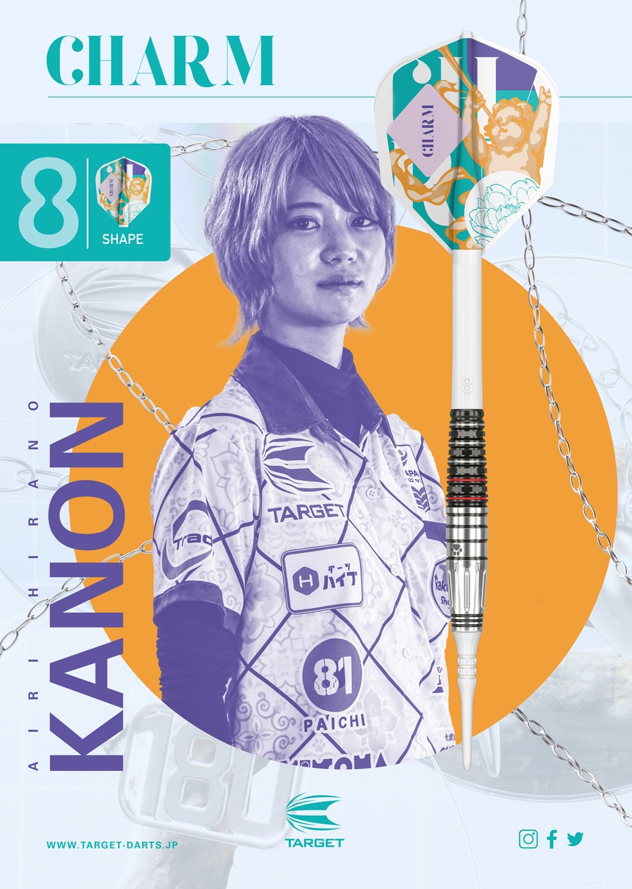 バレル【ターゲット】チャーム カノン G2 平野愛依里モデル 210207