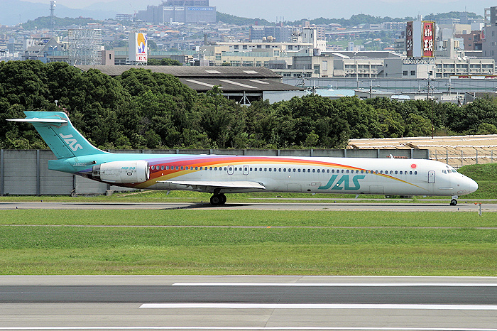 激レア】 黒澤JAS（日本エアシステム）MD-90 JA8066 PACMIN PACMIN JAS