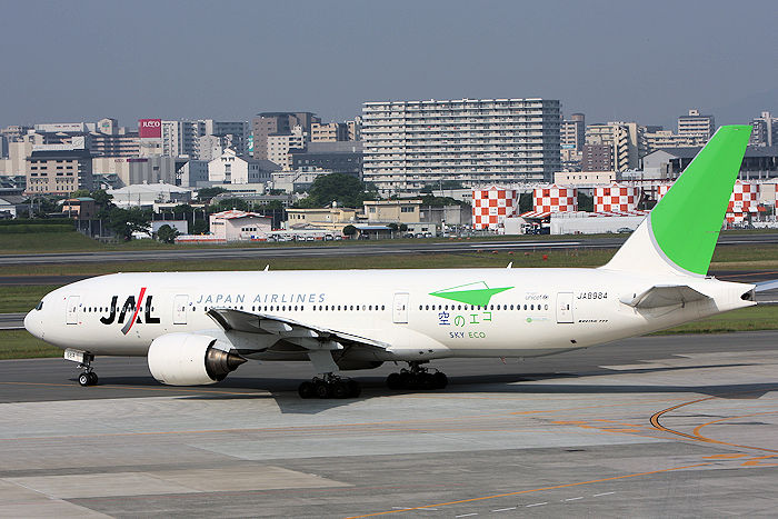 JAL B777-200 JA8984 SkyEco 少々難あり JAL B777-200 JA8984 SkyEco