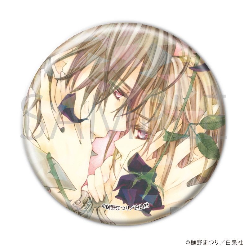 ヴァンパイア騎士 缶バッジ 優姫 零 LaLa40周年 原画展 LaLa40周年