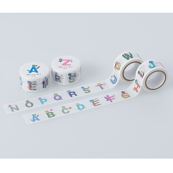 kodomoe shop｜【tupera tupera】マスキングテープ（ABCパーティ）/A