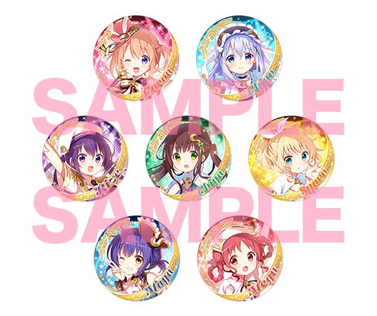 ご注文はうさぎですか ごちうさ チノ 缶バッジ 缶バッチ ディスプレイ