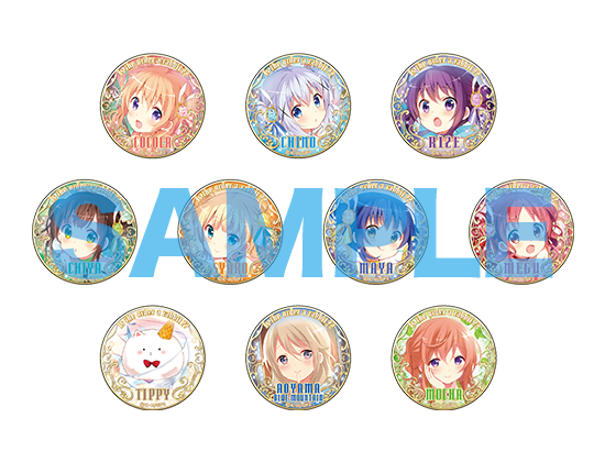 ごちうさ チノ 缶バッジ ご注文はうさぎですか？ 超激レア ご注文