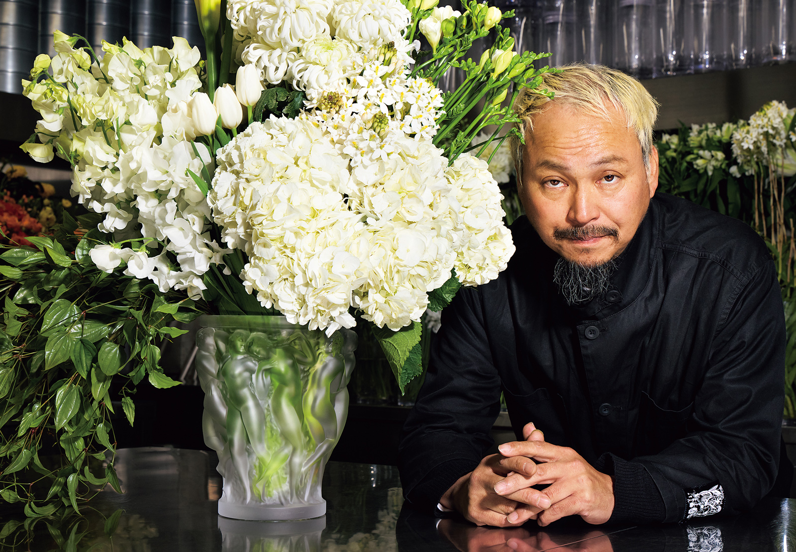 ラリック アネモネ ペーパーウェイト lalique 花 フランス ア fA69