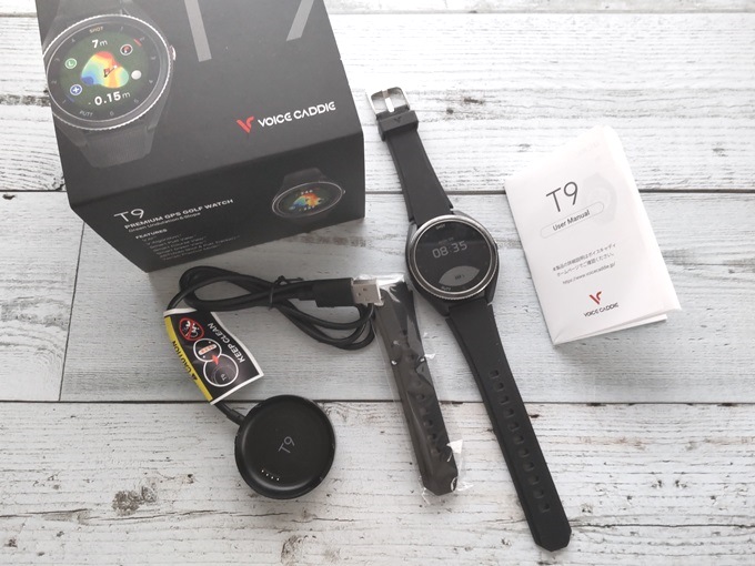 値下げ不可 ボイスキャディ t9 voice caddie GPSナビ 腕時計 ラウンド