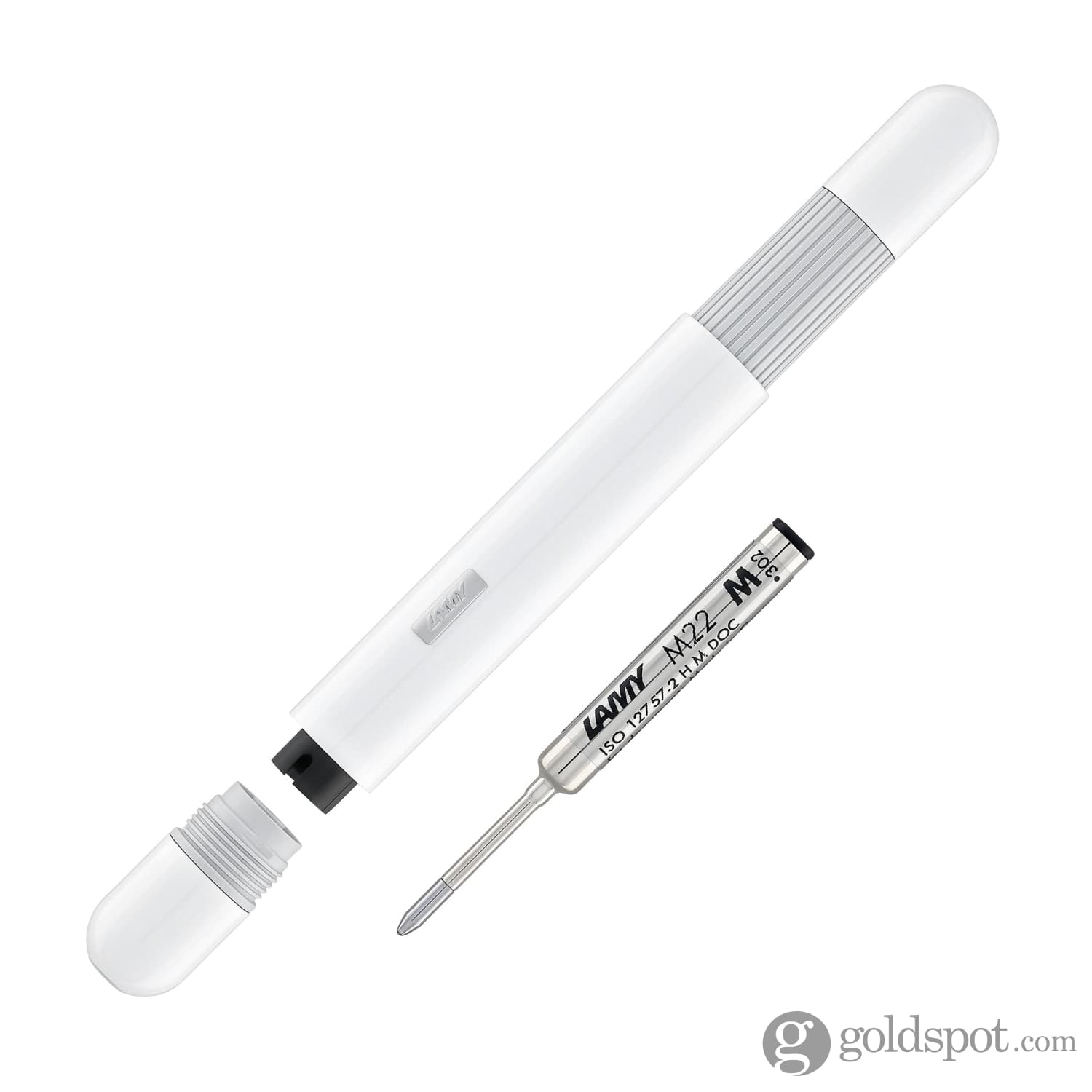 Lamy Pico Ballpoint Pen in White - Goldspot Pens