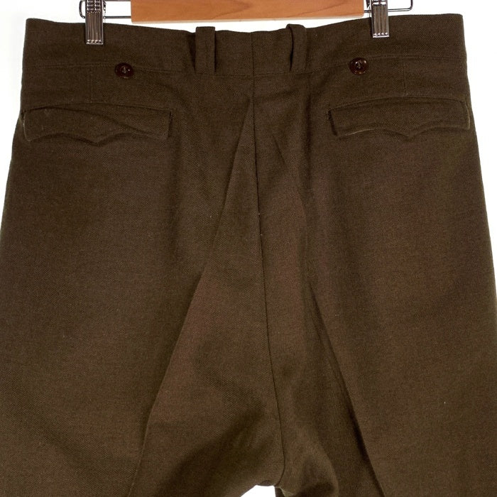 FRENCH ARMY フランス軍 M52 ウール トラウザーパンツ オリーブ 2