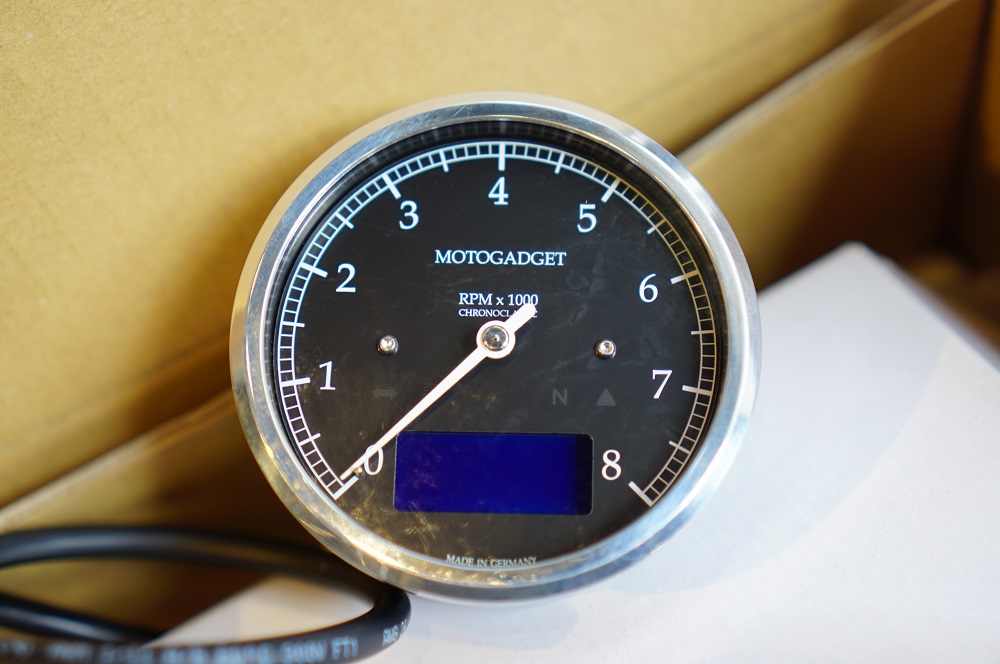 人気 モトガジェット製 デジタルメーター アルミ モトスコープ・ミニ