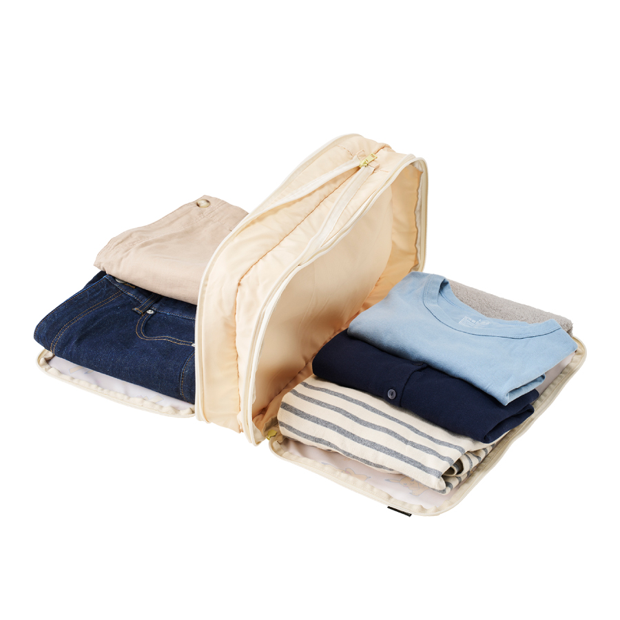 ポケモン メッシュポーチ付き 圧縮オーガナイザー ｜イーブイフレンズ