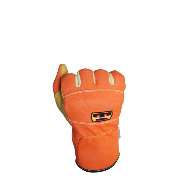 トンボレスキュー 消防 ガイドライン2022適合 防水防火手袋 オレンジ