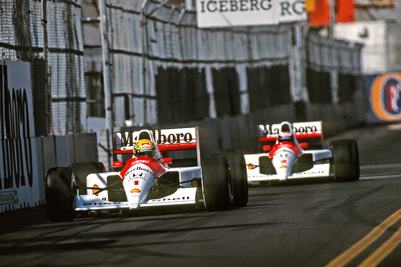 大きなインスピレーションを与えてくれたライバル｜Ayrton Senna