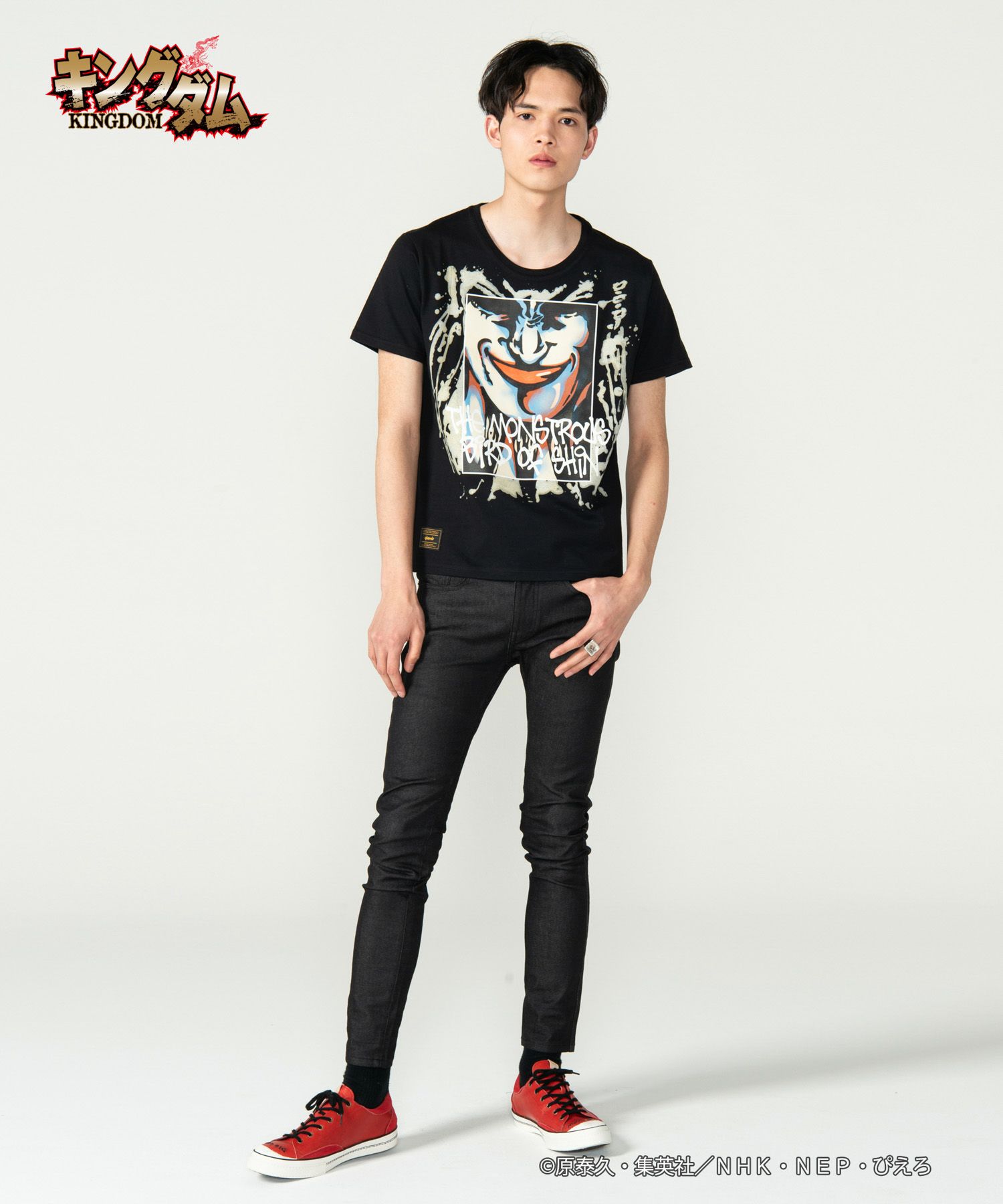 アニメ『キングダム』楊端和や羌瘣のユニセックスTシャツ ◎使用少なめ