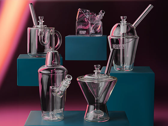 GRAV® 19mm Plastic Joint Clamp - Assorted Colors - Pack of 10