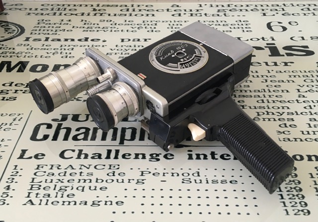 Soviet Kiev 16 C-3 16mm Movie camera with PO-51 2.8/20 Industar-50