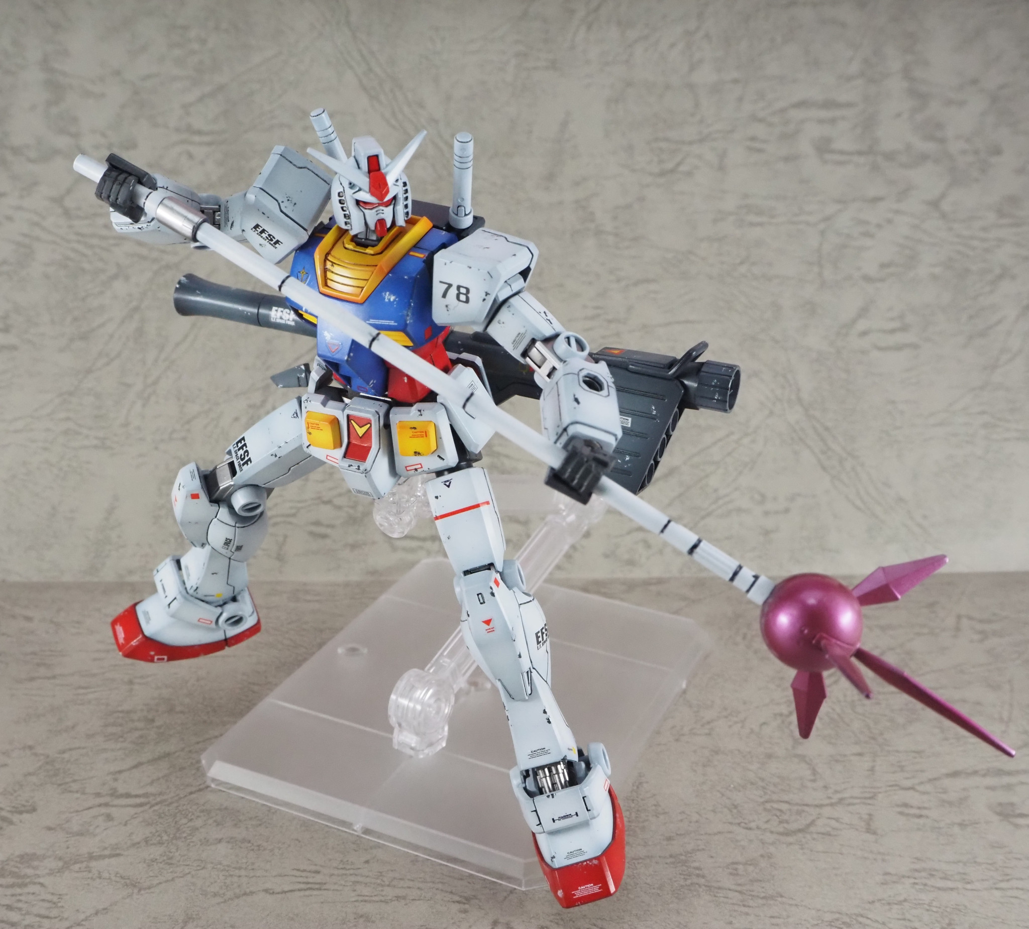 ガンダムA付録】強化武装セット RX78-2用｜urynn69342さんのガンプラ