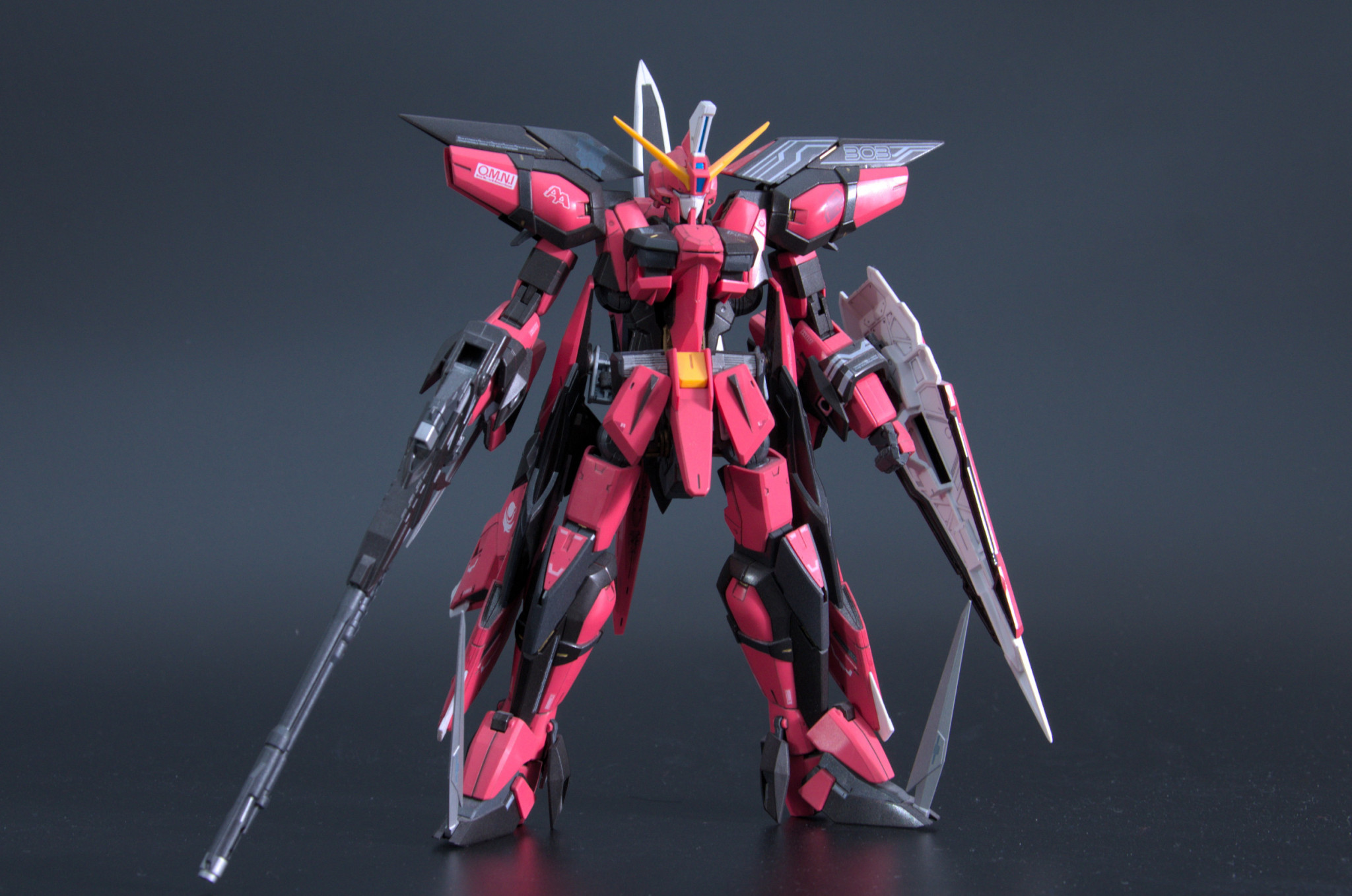 MG イージスガンダム オーブ仕様 塗装 完成品 バンダイ ガンプラ MG