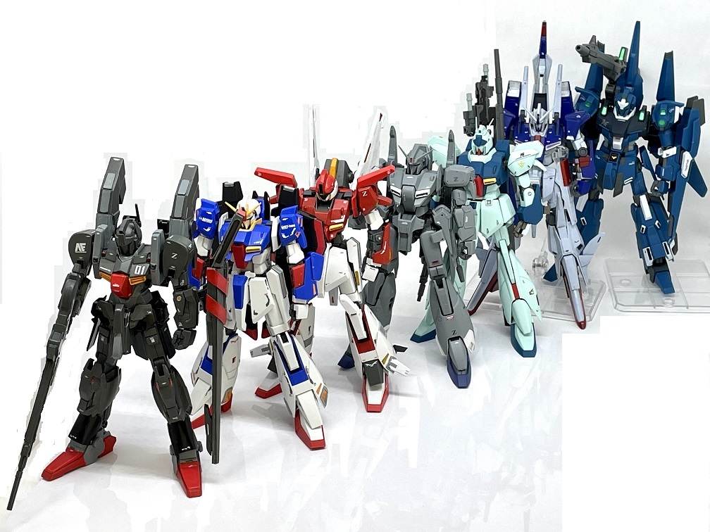HGUC】ガンプラセット Zガンダムシリーズ HG ガンプラセット 7種 Z
