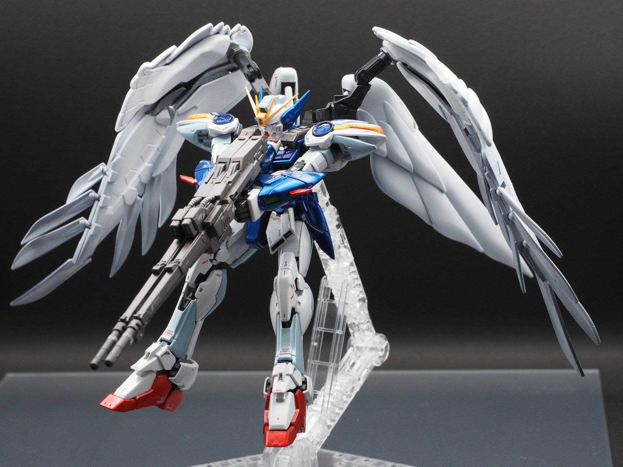 RG ウイングガンダムゼロ(EW版)｜夜春さんのガンプラ作品｜GUNSTA