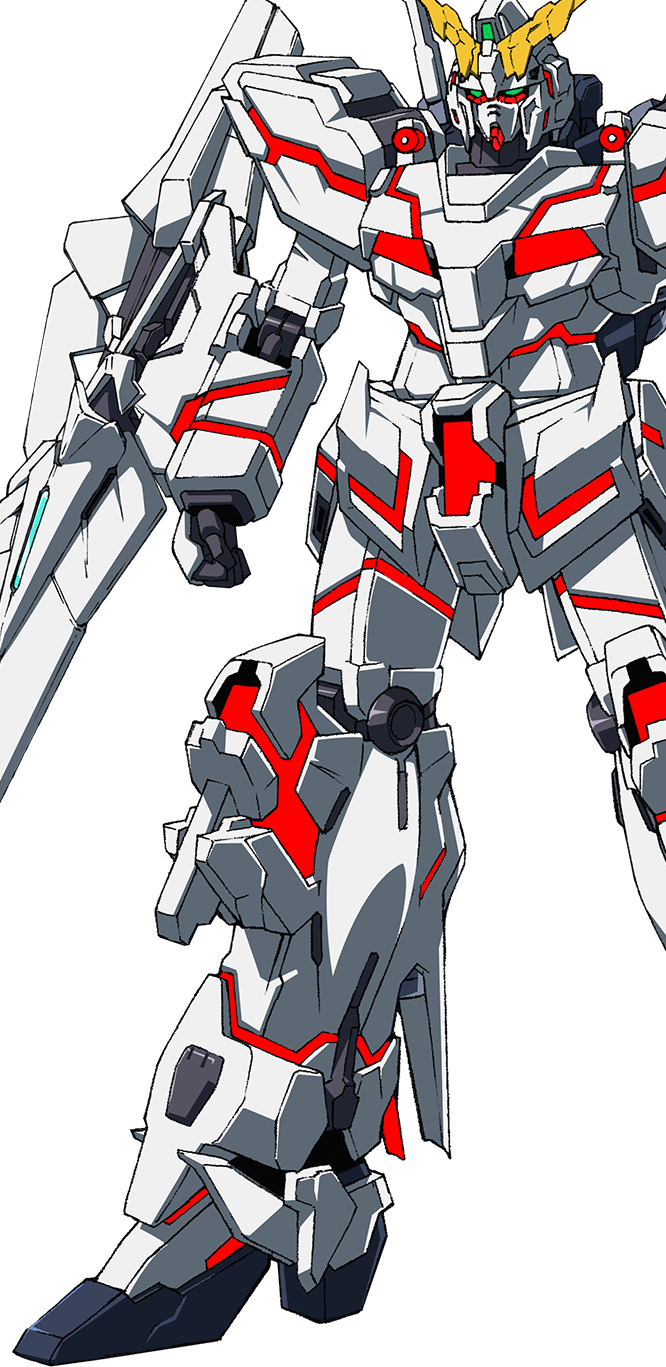 6号機 ガンダムユニコーン 実機 家庭用フルセット！ 6号機 ガンダム