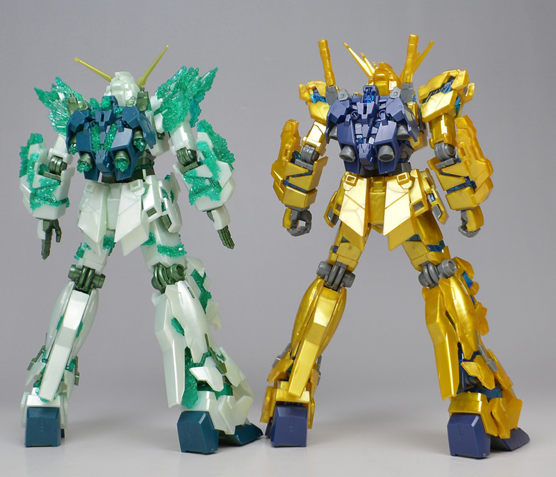 HG ガンダムベース限定 ユニコーンガンダム（光の結晶体） レビュー