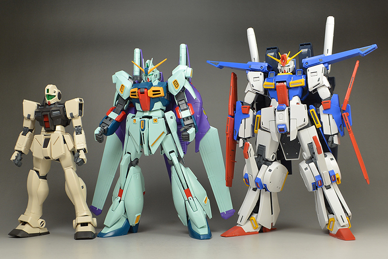 バンダイMG リ・ガズィ 未組み立て 未組立MG リ・ガズィカスタム mg