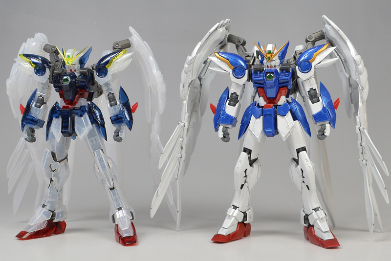RG ガンダムベース限定 ウイングガンダムゼロ EW［クリアカラー