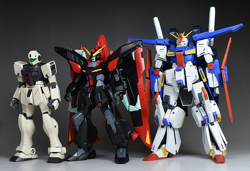 フルメカニクスフォビドゥンガンダム&レイダーガンダム