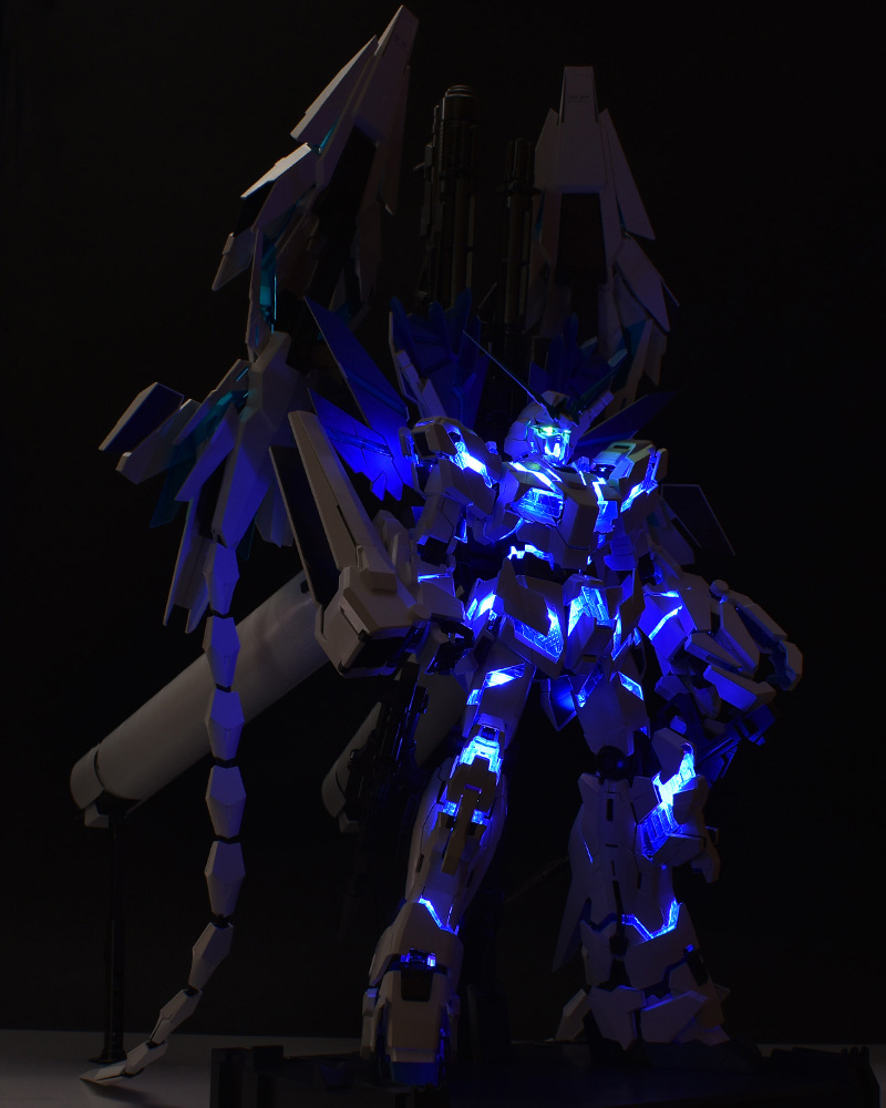 PGユニコーンガンダムペルフェクティビリティ＋拡張セット＋LED