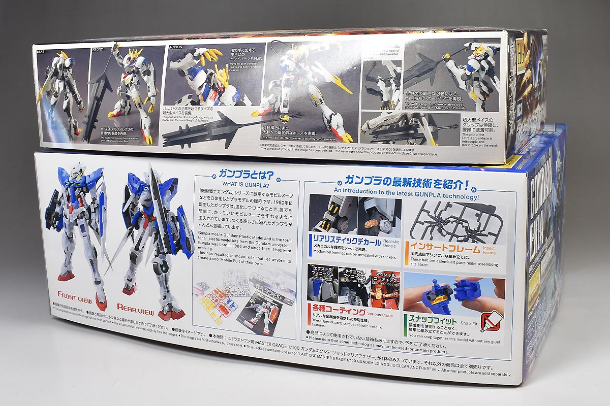 一番くじ ラストワン賞 MG ガンダムエクシア ソリッドクリアアナザーの