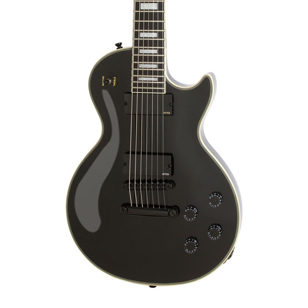Epiphone Matt Heafy Les Paul Custom-7 Ebony (2015) – Guitar Compare