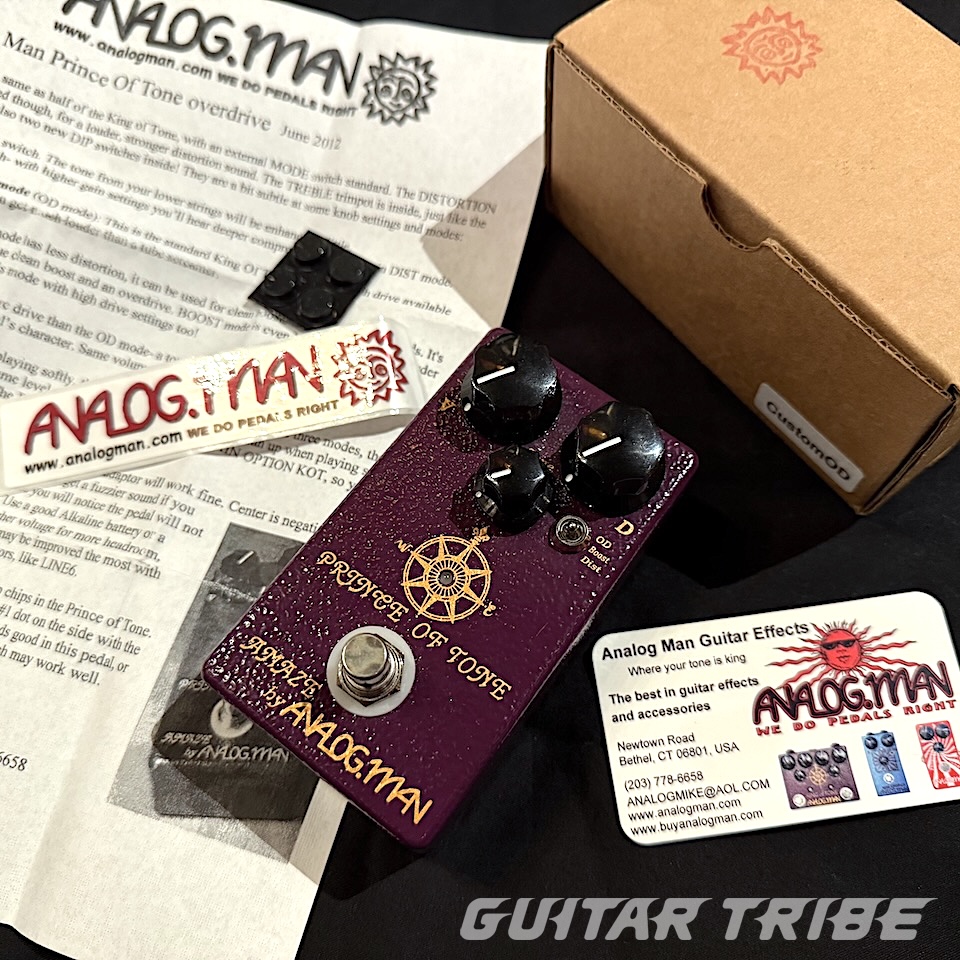Analog.man 2019 Prince of Tone | GUITAR TRIBE.COM