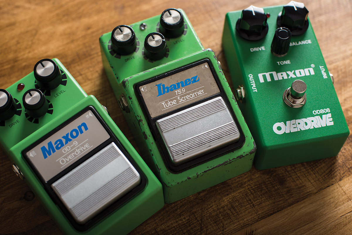 Maxon OD808 & OD-9 vs Ibanez TS-9 Tube Screamer Shootout