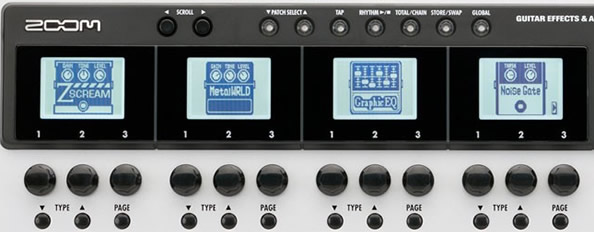 Zoom G5 ギターエフェクター 真空管 G5 Guitar Effects & Amp