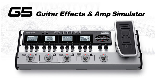 ZOOM G5 ギター マルチエフェクター G5 Guitar Effects & Amp