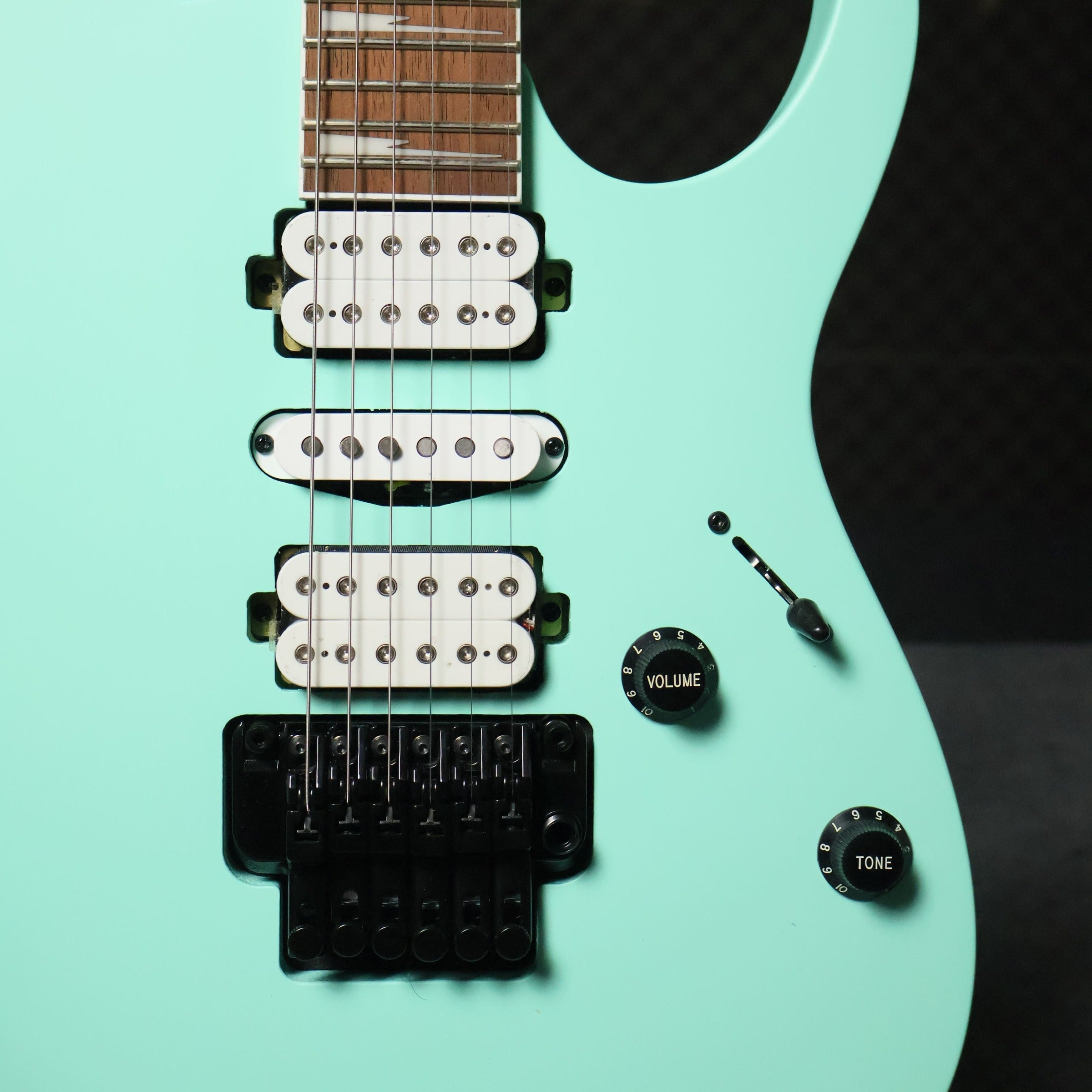Ibanez RG470DX HSH Floyd Rose Electric Guitar - Sea Foam Green