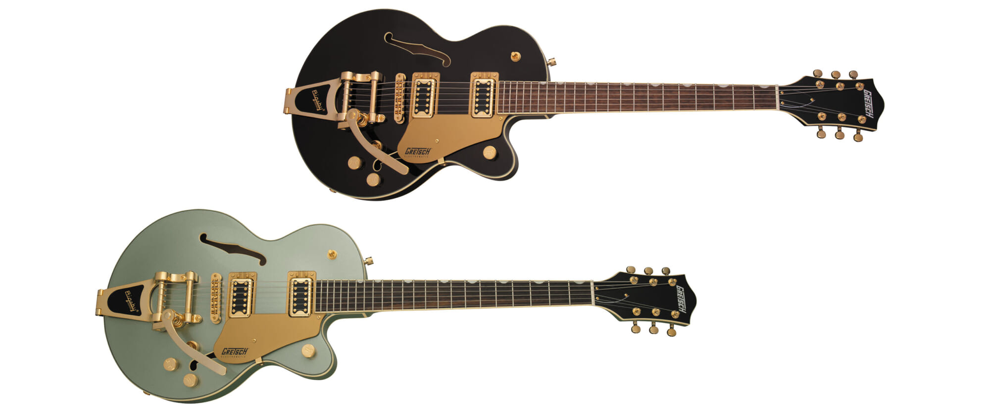 グレッチのエレクトロマティック・コレクションG5655TGに新たな2カラー
