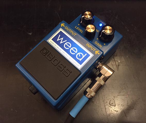 ギター BOSS BD-2 WEED mod weedのBlues Driverモディファイ・モデル
