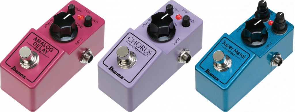 NAMM2016：エフェクター】TS MINIに続くIbanezコンパクトペダル「Mini