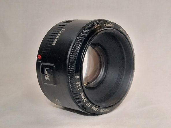 Canon EF 50mm f/1.8 II Repair Help: Learn How to Fix It Yourself.