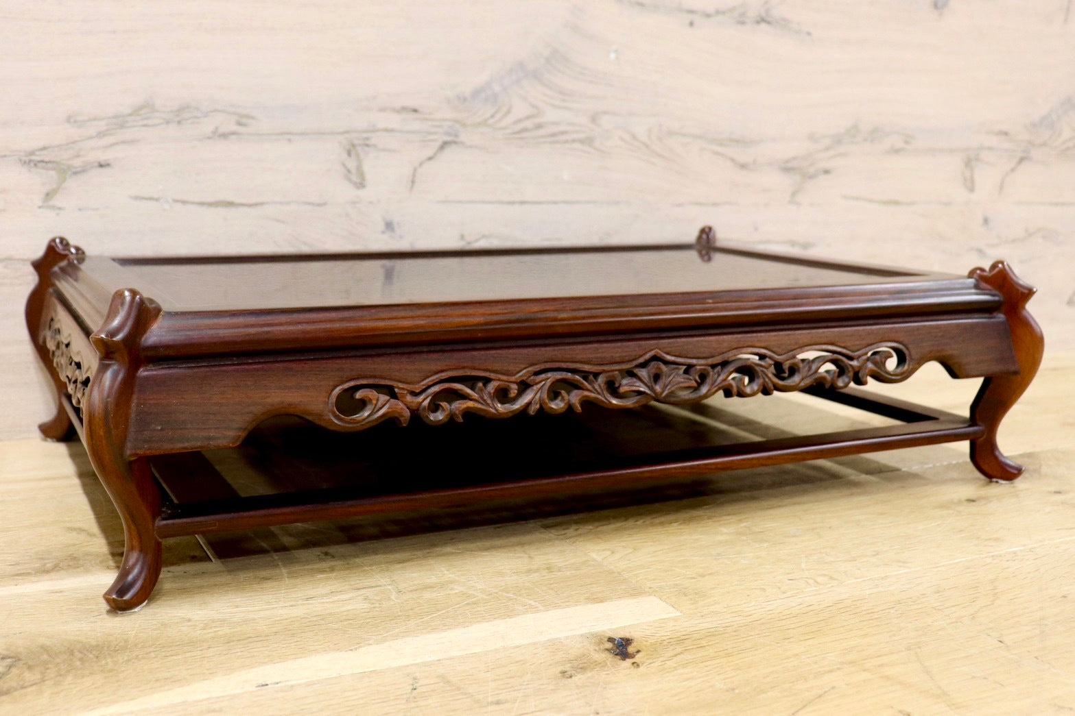 希少‼️根本、天然木、卓、飾台、花台、香炉台、日本式昭和レトロ根卓