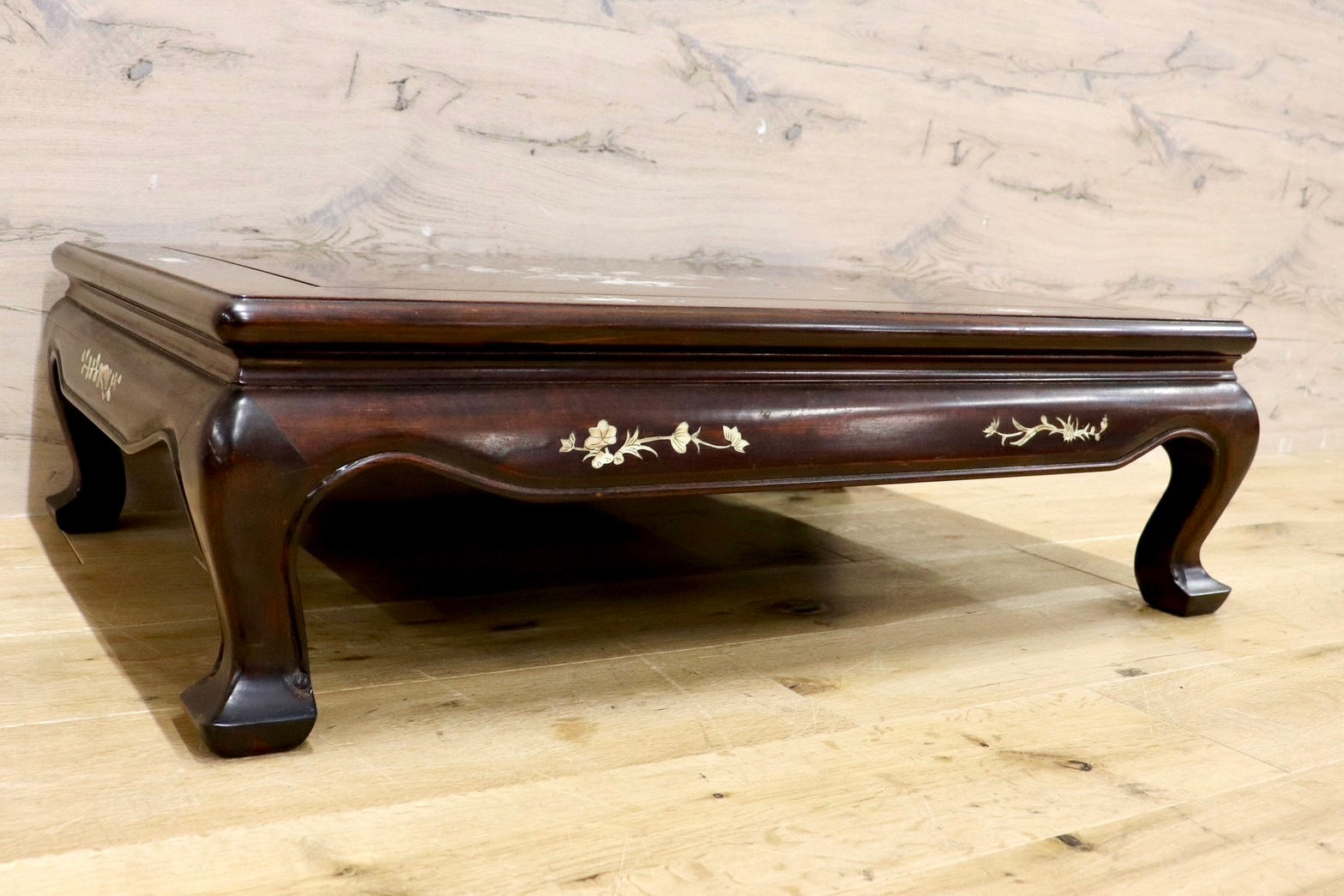 ♯2 中国美術 唐木 花台 五足丸高卓 飾卓 飾り台 香炉