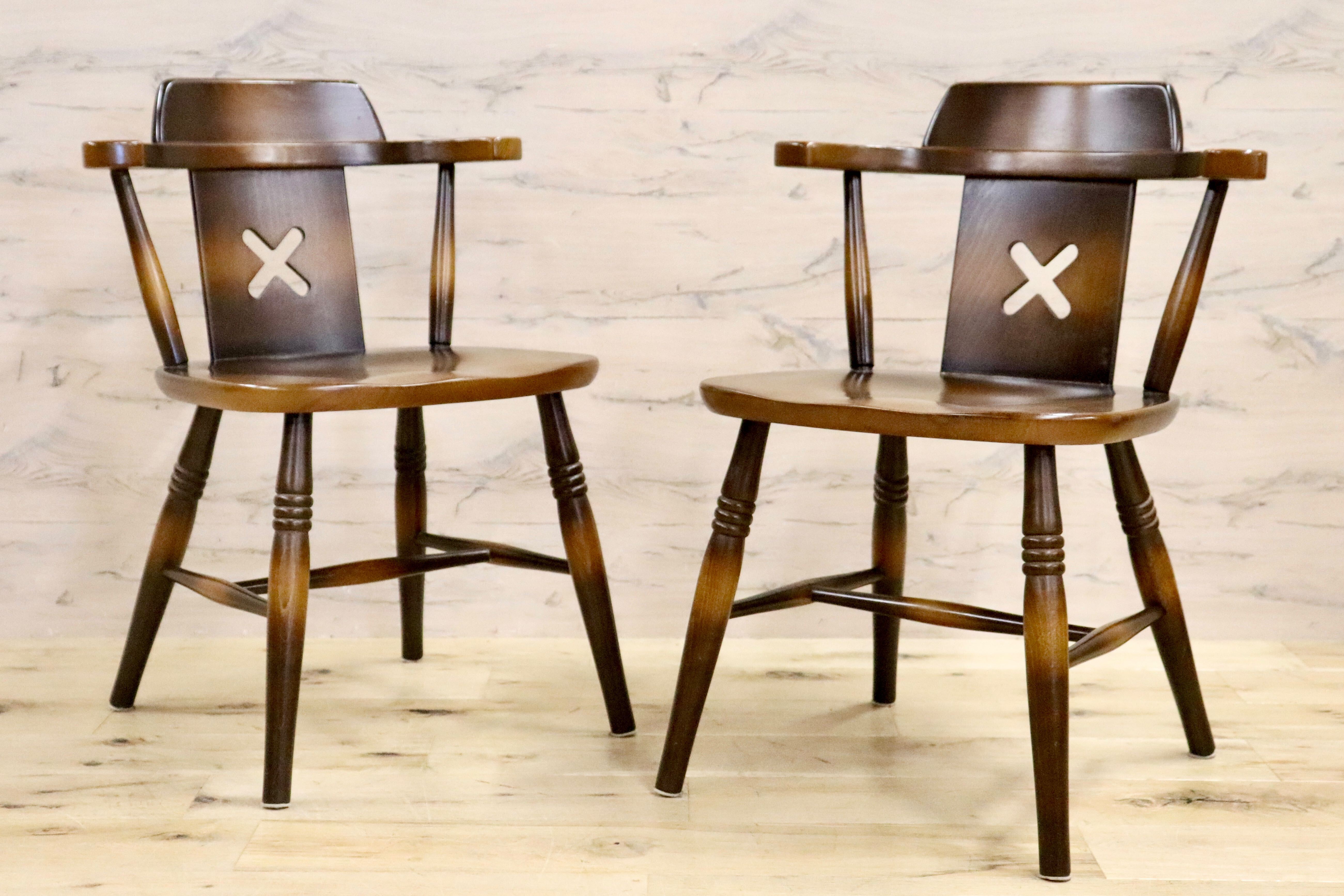 飛騨産業 HIDA キツツキ ダイニングチェア レトロ vintage 2脚